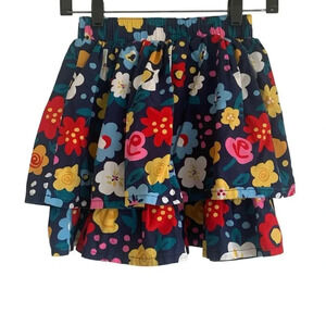 Hannah Andersson Floral Ruffled Skirt Size 8